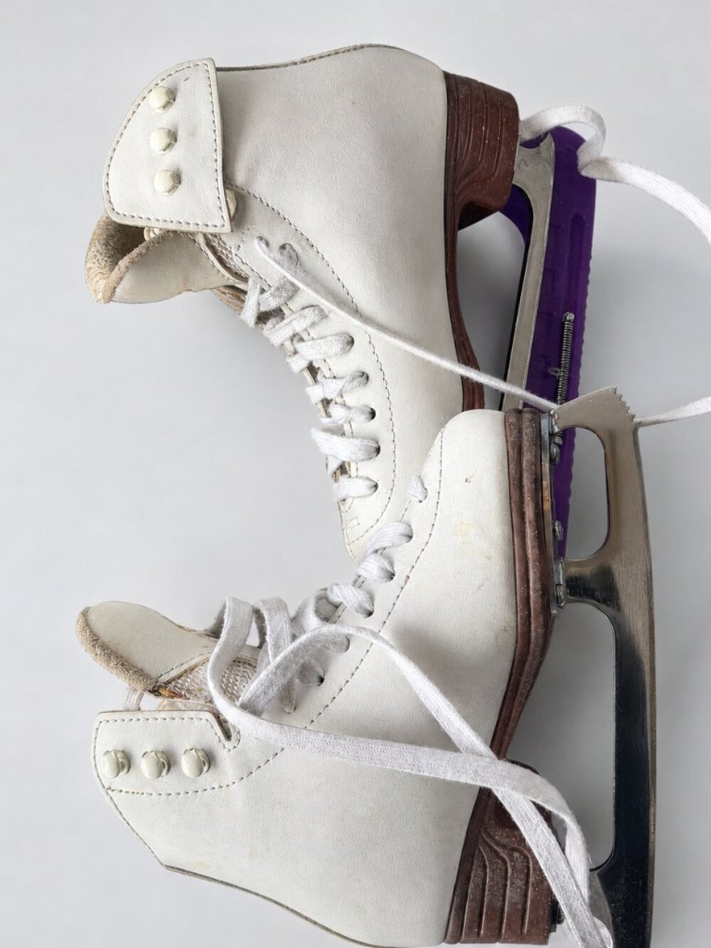 Jackson Artiste White Figure Skates Youth 11B